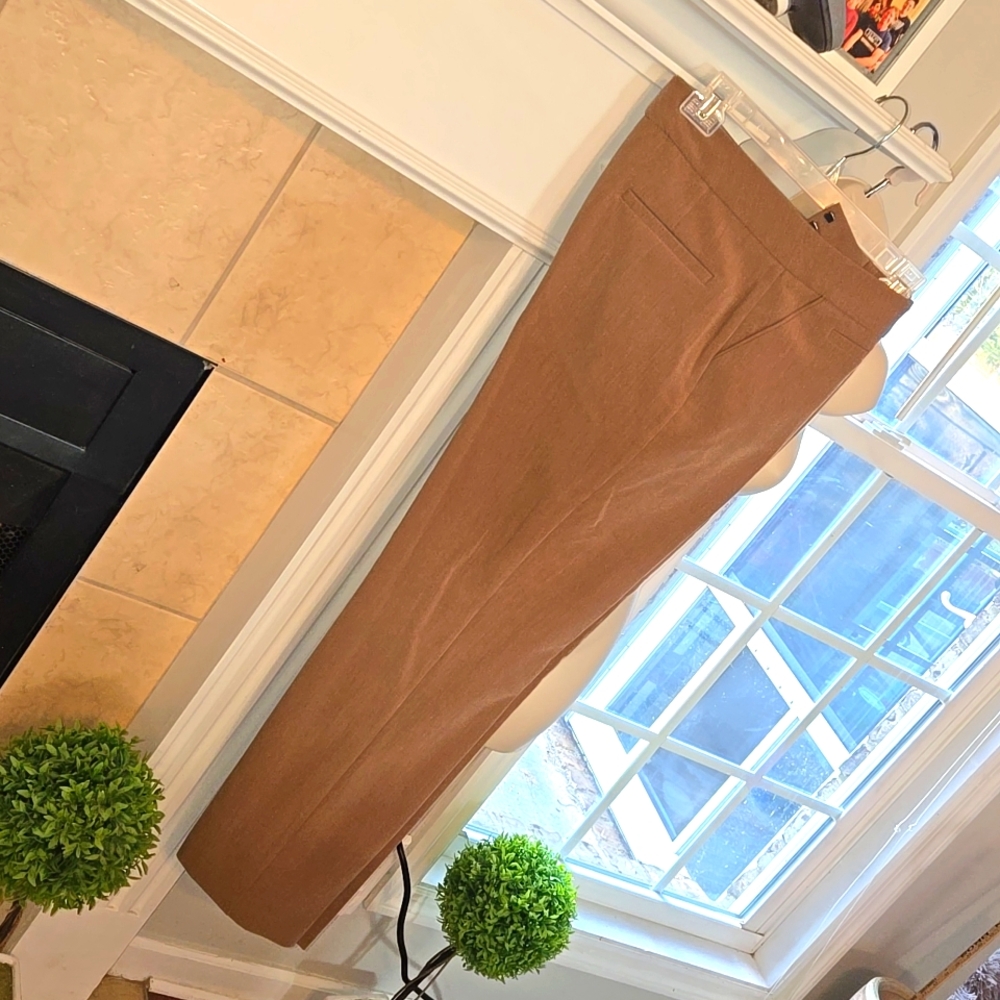 Sz 8R brown slacks with pockets
